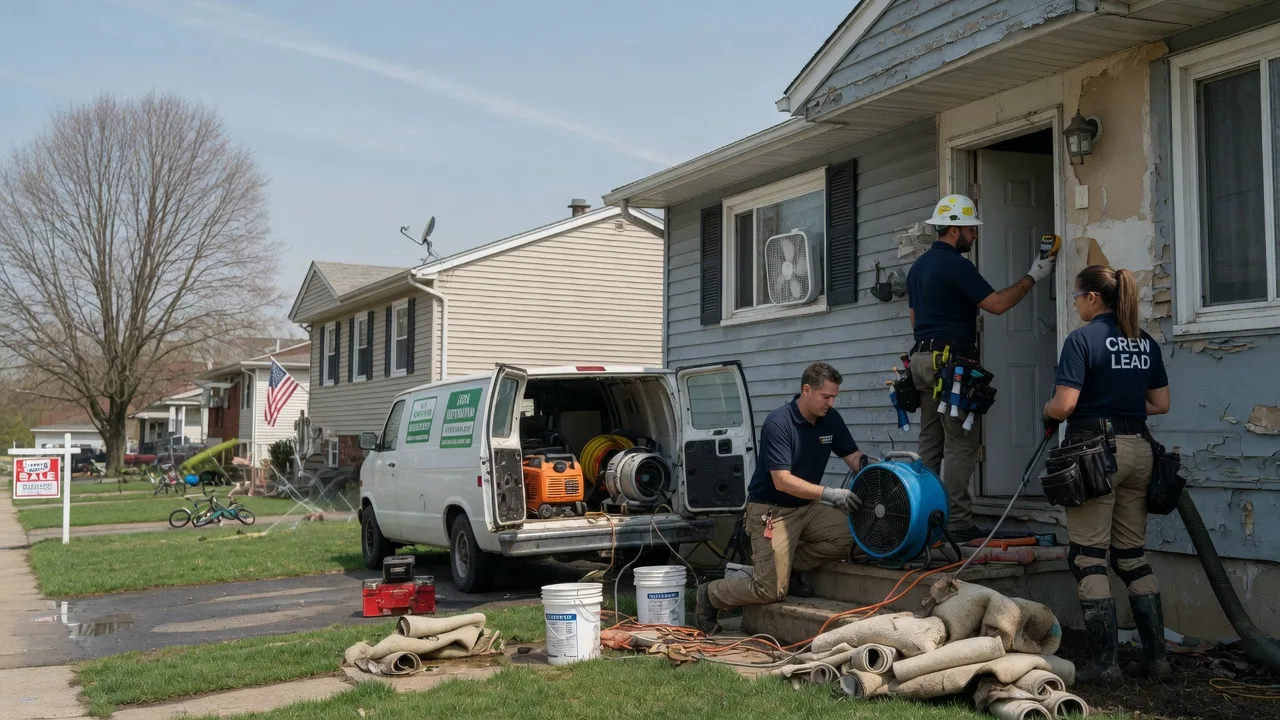 Flood Cleanup in Lake Mills, WI near me
